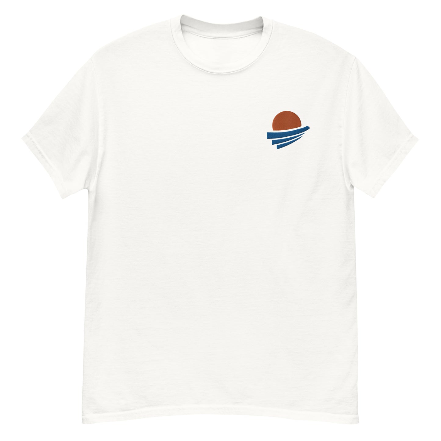 "Emblem" Embroidered Classic Tee