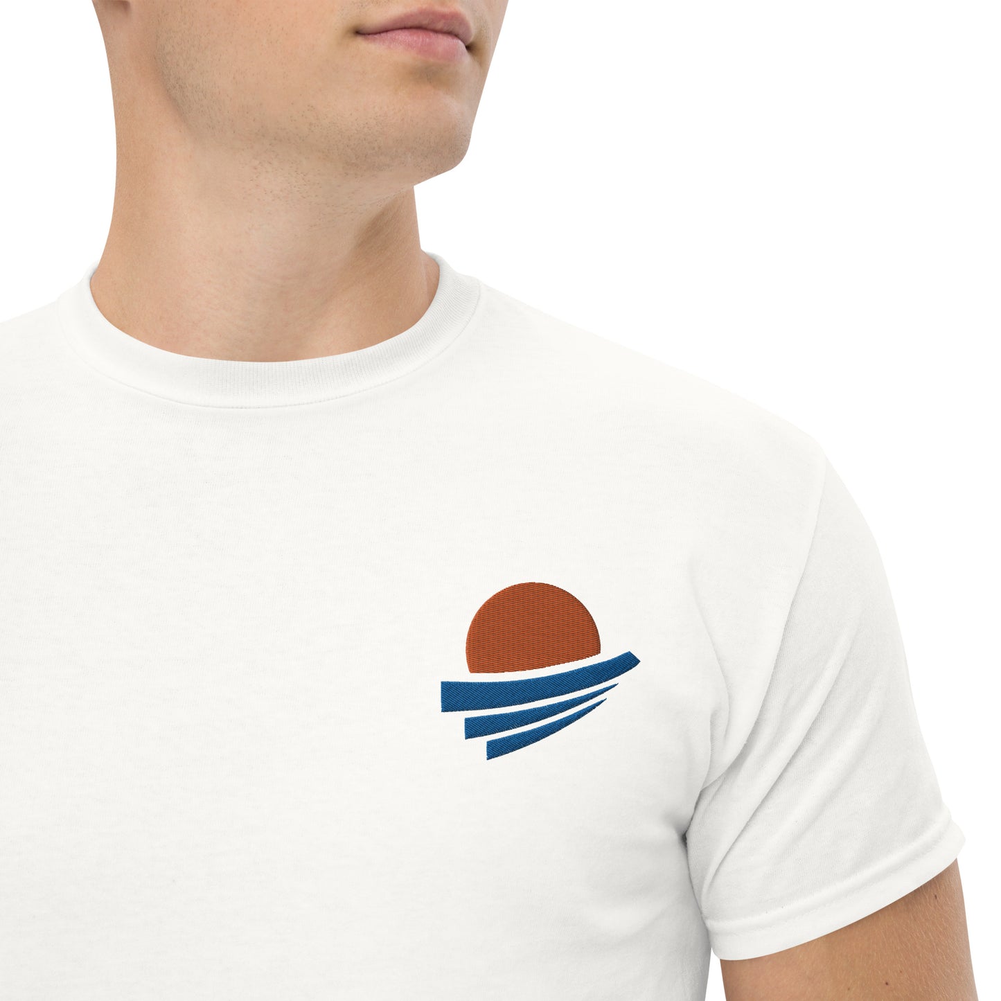 "Emblem" Embroidered Classic Tee