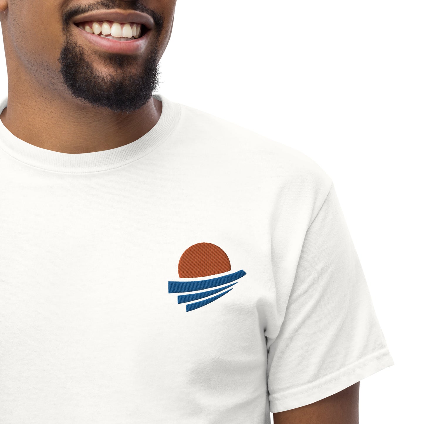 "Emblem" Embroidered Classic Tee
