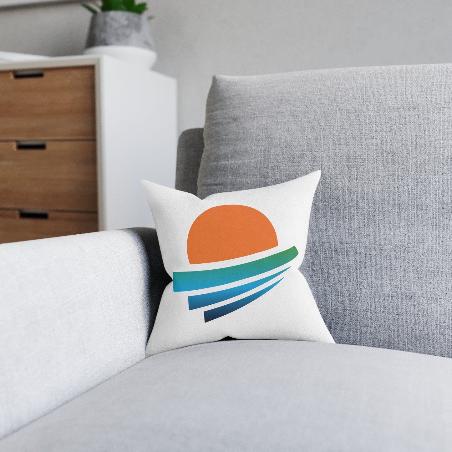 "Leisuretime" Square Pillow