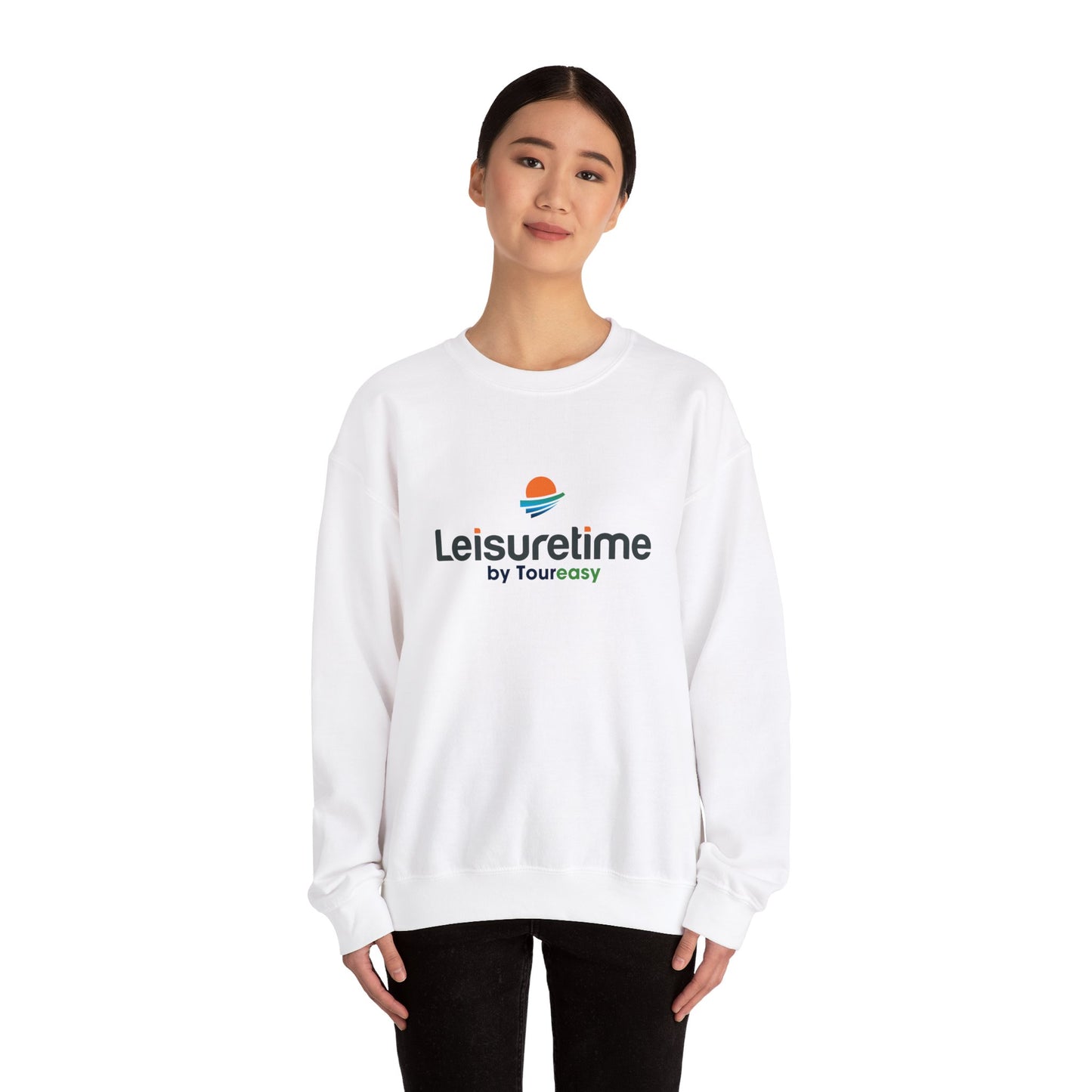 "Leisuretime" Unisex Heavy Blend™ Crewneck Sweatshirt