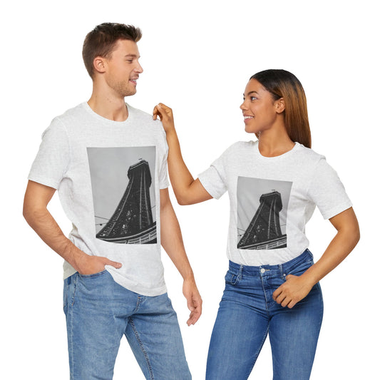 "Blackpool Tower" Unisex Jersey Short Sleeve Tee