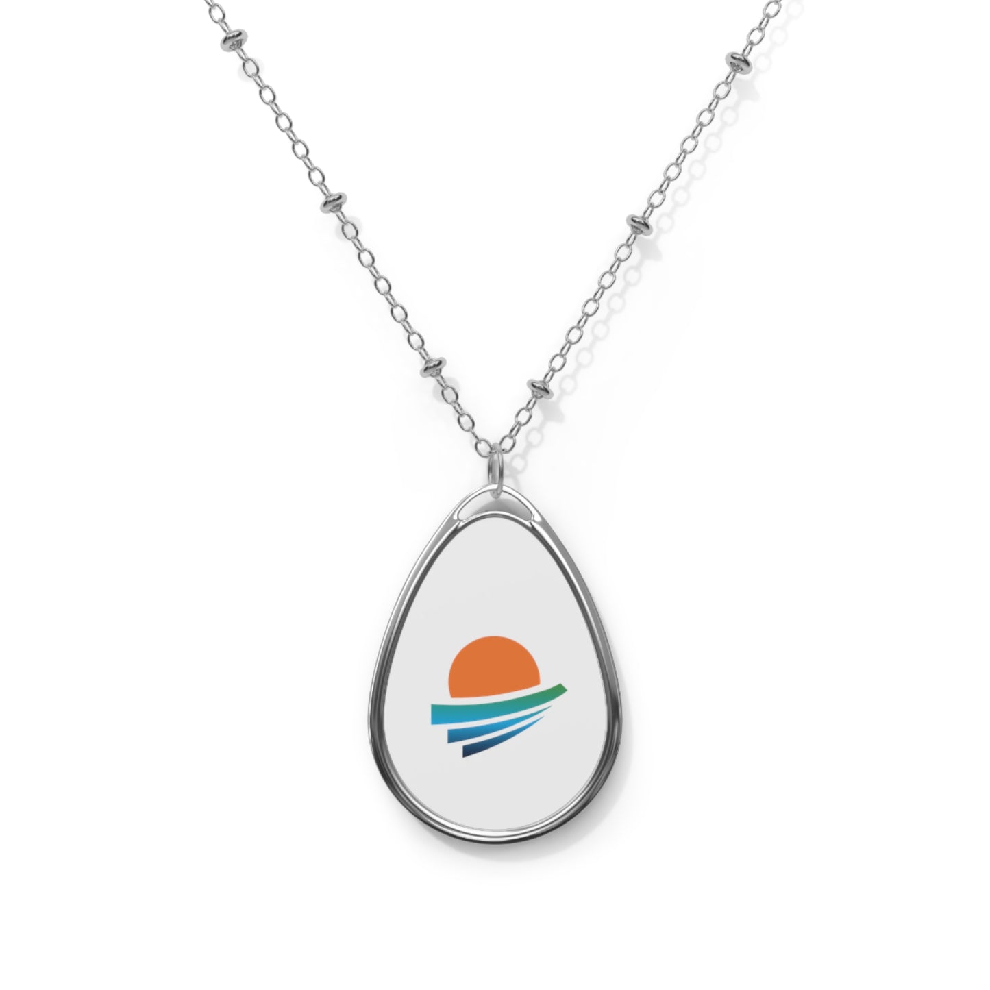 "Leisuretime" Oval Necklace