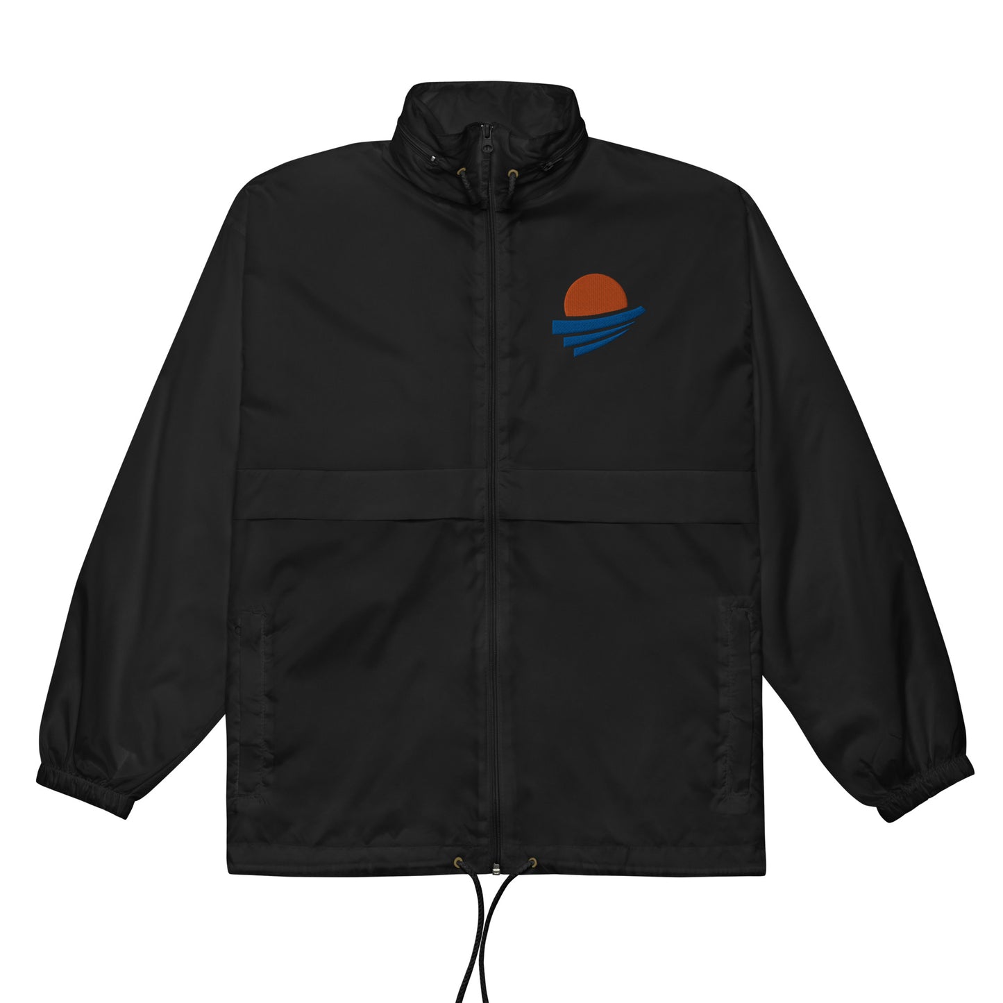 "Emblem" Embroidered Unisex Windbreaker